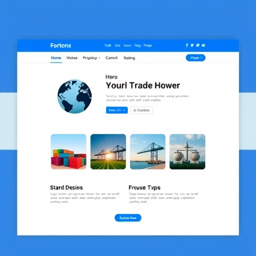 外贸建站中的视觉层级与信息传达(图2)