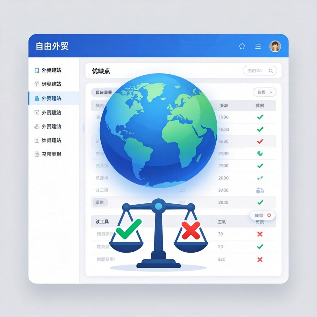 免费外贸网站建设工具的优劣分析(图2) 免费外贸网站建设工具的优劣分析(图2)