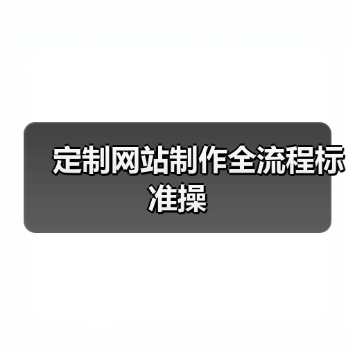 定制网站制作全流程标准操(图2) 定制网站制作全流程标准操(图2)