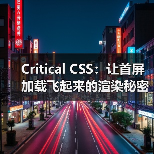 Critical CSS:让首屏加载飞起来的渲染秘密(图3) Critical CSS:让首屏加载飞起来的渲染秘密(图3)