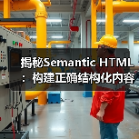 揭秘Semantic HTML:构建正确结构化内容的核心秘诀(图1) 揭秘Semantic HTML:构建正确结构化内容的核心秘诀(图1)
