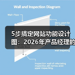 5步搞定网站功能设计图：2026年产品经理的实战指南（图1）
