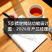 5步搞定网站功能设计图：2026年产品经理的实战指南（图3）