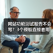 网站功能测试报告不会写?3个模板直接套用(图4) 网站功能测试报告不会写?3个模板直接套用(图4)
