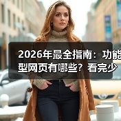 2026年最全指南:功能型网页有哪些?看完少走3年弯路(图4) 2026年最全指南:功能型网页有哪些?看完少走3年弯路(图4)