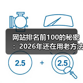 网站排名前100的秘密：2026年还在用老方法就输了（图1）