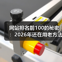 网站排名前100的秘密：2026年还在用老方法就输了（图2）