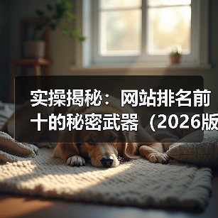 实操揭秘：网站排名前十的秘密武器（2026版）（图4）