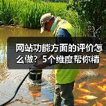 网站功能方面的评价怎么做?5个维度帮你精准判断(图3) 网站功能方面的评价怎么做?5个维度帮你精准判断(图3)