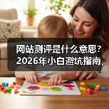 网站测评是什么意思?2026年小白避坑指南,看完少花3万冤枉钱(图3) 网站测评是什么意思?2026年小白避坑指南,看完少花3万冤枉钱(图3)