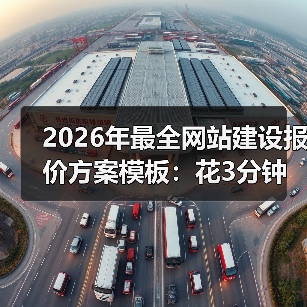 2026年最全网站建设报价方案模板：花3分钟看完少被坑3万（图4）