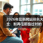 2026年最新网站排名大全：别再信那些过时的榜单了（图1）