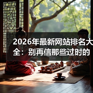 2026年最新网站排名大全：别再信那些过时的榜单了（图3）