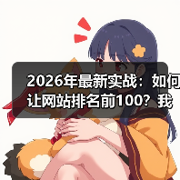 2026年最新实战：如何让网站排名前100？我靠这5招冲进首页（图2）