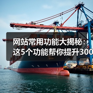 网站常用功能大揭秘：这5个功能帮你提升300%转化率（图2）