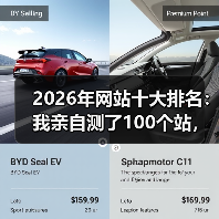 2026年网站十大排名：我亲自测了100个站，就这10个值得看（图2）