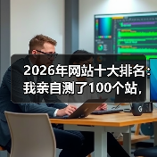 2026年网站十大排名：我亲自测了100个站，就这10个值得看（图3）