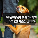网站功能测试避坑指南：5个致命错误让80%用户流失（图2）