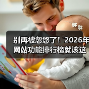 别再被忽悠了！2026年网站功能排行榜就该这么看（图1）