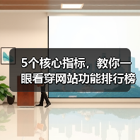 5个核心指标，教你一眼看穿网站功能排行榜的水分（图1）