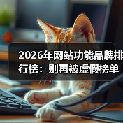 2026年网站功能品牌排行榜:别再被虚假榜单忽悠了!这5个硬指标才是关键(图2) 2026年网站功能品牌排行榜:别再被虚假榜单忽悠了!这5个硬指标才是关键(图2)