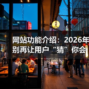 网站功能介绍：2026年别再让用户“猜”你会什么（图2）
