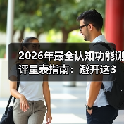 2026年最全认知功能测评量表指南：避开这3个坑，让评估结果翻倍（图3）