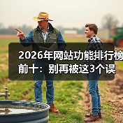 2026年网站功能排行榜前十:别再被这3个误区坑了(图2) 2026年网站功能排行榜前十:别再被这3个误区坑了(图2)