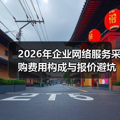 2026年企业网络服务采购费用构成与报价